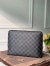 Louis Vuitton New Pouch In Damier Graphite Canvas N60417