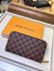 Louis Vuitton Zippy Organizer In Damier Ebene Canvas N63502