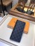 Louis Vuitton Brazza Wallet In Damier Graphite Canvas N64430
