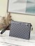 Louis Vuitton Standing Pouch In Damier Graphite Canvas N64612