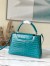 Louis Vuitton Capucines MM Bag In Crocodile-embossed Leather N93236