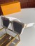 Louis Vuitton White 1.1 Millionaires Sunglasses Z1166W