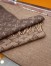 Louis Vuitton Dark Brown Monogram Gradient Scarf M70258