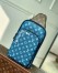 Louis Vuitton Avenue Slingbag NM in Blue Monogram Canvas M23782