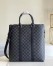 Louis Vuitton Anton Tote Bag In Damier Graphite Canvas N40000