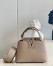 Louis Vuitton Capucines Mini Bag with Python Leather N81258