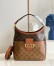 Louis Vuitton Hobo Dauphine PM Bag In Monogram Reverse Canvas M45194