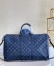 Louis Vuitton Keepall Bandouliere 50 Bag In Monogram Shadow Leather M45731