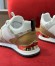 Louis Vuitton Women's Run Away Sneakers in Damier Azur with Leather