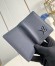 Louis Vuitton Pocket Organizer in Navy Blue LV Aerogram Leather M11489