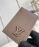 Louis Vuitton Pocket Organizer in Mocha LV Aerogram Leather M11490