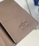 Louis Vuitton Pocket Organizer in Mocha LV Aerogram Leather M11490