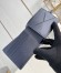 Louis Vuitton Multiple Wallet in Navy Blue LV Aerogram Leather M11531