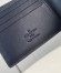 Louis Vuitton Multiple Wallet in Navy Blue LV Aerogram Leather M11531