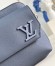 Louis Vuitton Fastline Messenger Bag in Navy Blue LV Aerogram Leather M11600