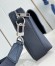 Louis Vuitton Fastline Messenger Bag in Navy Blue LV Aerogram Leather M11600