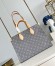 Louis Vuitton OnTheGo MM Bag in Grey Monogram Canvas M12415