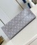 Louis Vuitton OnTheGo MM Bag in Grey Monogram Canvas M12415