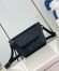 Louis Vuitton Pulse Wearable Bag in Black Monogram Shadow Leather