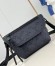 Louis Vuitton Pulse Wearable Bag in Black Monogram Shadow Leather