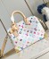 Louis Vuitton LV x TM Speedy Bandouliere 25 Bag in Monogram Multicolored Canvas M13085