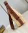 Louis Vuitton Croissant MM Bag in Natural Raffia M24811