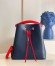 Louis Vuitton Neonoe MM Bag In Indigo Epi Leather M54367