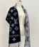 Louis Vuitton LV Essential Scarf In Black Wool M77853