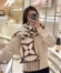 Louis Vuitton Brown LV Medallion Scarf M79215