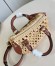 Louis Vuitton Nano Speedy Bag in Natural Raffia M83525