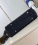 Louis Vuitton Hand It All MM Bag in Black Mahina Leather M24132