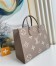 Louis Vuitton OnTheGo MM Bag In Bicolor Empreinte Leather M45494