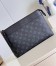 Louis Vuitton Pochette Voyage Souple in Monogram Eclipse Canvas M82543