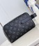 Louis Vuitton Locker Dopp Kit in Monogram Eclipse Canvas M83113