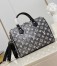 Louis Vuitton Speedy Bandouliere 25 Bag In Grey Monogram Denim M21464