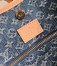 Louis Vuitton CarryAll MM Bag In Monogram Denim M46855