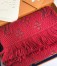 Louis Vuitton Red Logomania Scarf M72432