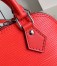 Louis Vuitton Alma Nano Bag In Red Epi Leather M82404