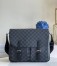 Louis Vuitton Christopher Messenger Bag In Damier Graphite Canvas N41500