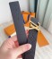 Louis Vuitton LV Iconic 30mm Reversible Belt In Monogram Empreinte Leather M0328V