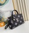 Louis Vuitton Petit Palais Bag In Bicolor Monogram Empreinte Leather M58913