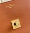 Louis Vuitton Oxford Lockme Bag in Brown Leather M22952
