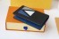 Louis Vuitton Pocket Organizer In Black Taiga Leather M30787