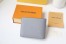 Louis Vuitton Multiple Wallet In Grey Taiga Leather M30799