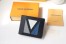 Louis Vuitton Multiple Wallet In Black Taiga Leather M30800
