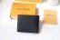 Louis Vuitton Multiple Wallet In Black Taiga Leather M30800