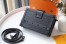 Louis Vuitton All Black Petite Malle Bag In Epi Leather M55859