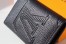 Louis Vuitton Pocket Organizer In Taurillon Shadow Leather M80038