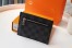 Louis Vuitton ID Card Holder In Damier Graphite Canvas N60378