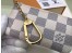 Louis Vuitton Key Pouch In Damier Azur Canvas N62659
